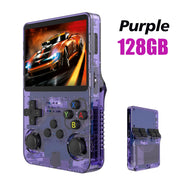 128G R36S Retro Handheld Video Game Console Linux System 3.5 Inch IPS Screen R35s Pro Portable Pocket Video Player 64GB Games