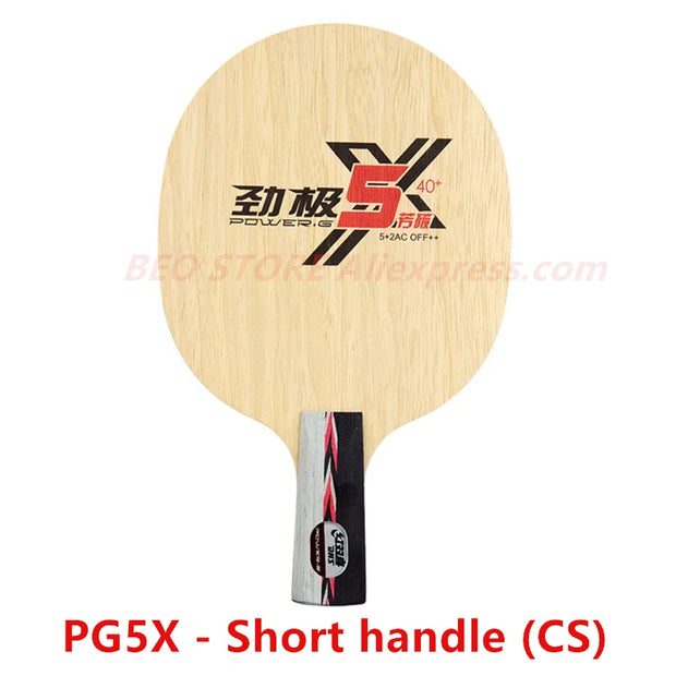 DHS PG5 PG5X POWER-G 5 PG 5 Table Tennis Blade (5+2 Arylate Carbon) ALC Racket Original DHS Ping Pong Bat