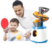 High Quality Portable Table Tennis Ball Pitcher Dual Power Supply Version Ping Pong Ball Robot Pitching Machine For Trainers