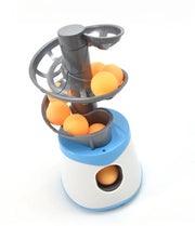 High Quality Portable Table Tennis Ball Pitcher Dual Power Supply Version Ping Pong Ball Robot Pitching Machine For Trainers