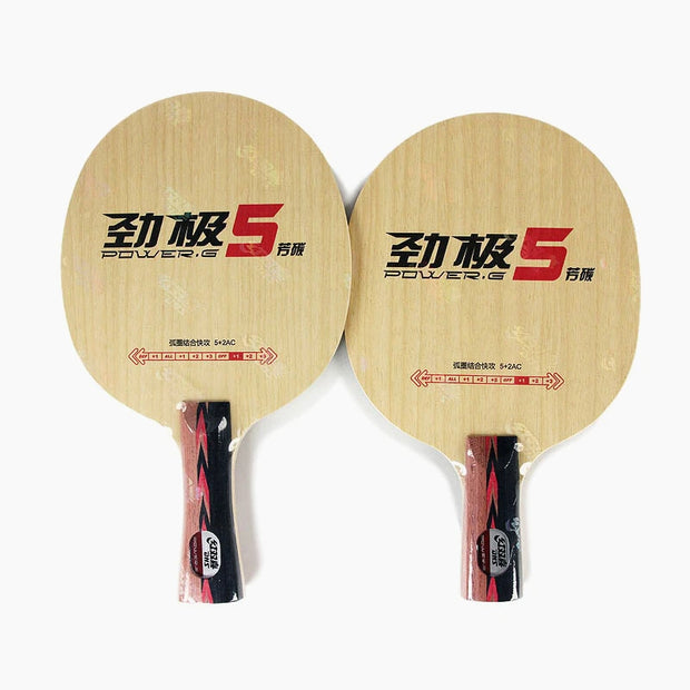 DHS PG5 PG5X POWER-G 5 PG 5 Table Tennis Blade (5+2 Arylate Carbon) ALC Racket Original DHS Ping Pong Bat