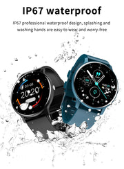 Men Smart Watch Full Touch Screen Digital Fitness Tracker IP68 Waterproof Sports Smartwatch for Women Xiaomi Huawei Phones 2023