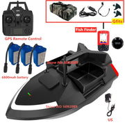 Smart 40 Points GPS Fishing Bait Boat GPS Auto Return RC Nesting Boat 2KG Loading 500M Distance Fixed Speed Cruise Bait Boat Toy