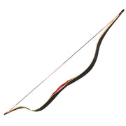 Archery Traditional Bow 20-45lbs Powerful Wooden Bow Phyllostachys Pubescens Bow Tip Outdoor Sports Shooting Hunting Accessories