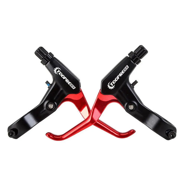 1Pair MTB Mountain Bike Cycling Brake Levers V/Disc Brake Lever Ultralight Aluminum Alloy Bicycle BMX Brake Handle