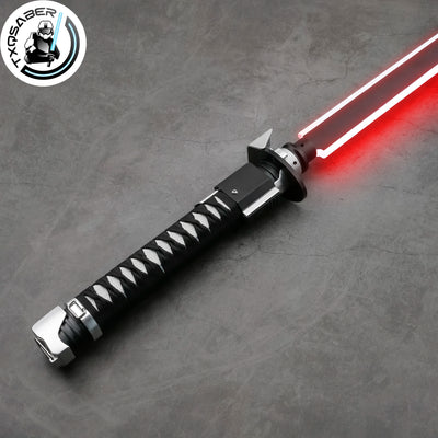 TXQSABER Replica Lightsaber Ronin Heavy Dueling Light Sword Matal Handle Colors Changing Smooth Swing Lasersword Toys for Adult