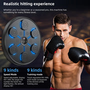 New Smart Music Boxing Machine Adult/Children Sports Fitness Boxing Trainer Home Exercise Response Training Boxing Wall Target