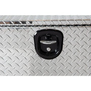 1705105 Silver Diamond Tread Aluminum Underbody Truck Box with T-Handle Latch, 18 x 18 x 36 Inch, Durable Contractor Toolbox For