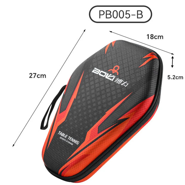 1pcs Table Tennis Racket Bags EVA Hard Shell Waterproof Dustproof Table Tennis Paddles Box Case Storage Bag