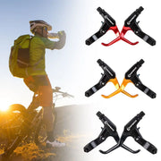 1Pair MTB Mountain Bike Cycling Brake Levers V/Disc Brake Lever Ultralight Aluminum Alloy Bicycle BMX Brake Handle