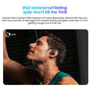 Blackview Airbus 100 earphones with open wireless, sport air guided bass ENC, TWS with microphone 500mAh IP68