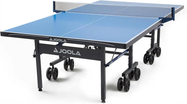 Outdoor Table Tennis Table with Waterproof Net Set - Quick Assembly - All Weather Aluminum Composite Outdoor Ping