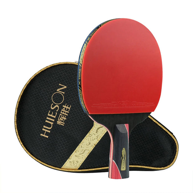 Ping Pong Paddle Hard Case Single Professional Training Carbon Table Tennis Bat Racket Ping Pong Paddle Table Tennis Rackets