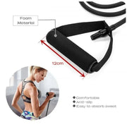 Resistance Bands with Handles Gym Weights Yoga Pull Rope Elastic Fitness Exercise Straps Band for Home Workout Strength Training