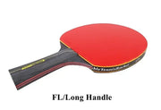 2PCS Professional 6 Star Table Tennis Racket Ping Pong Racket Set Pimples-in Rubber Hight Quality Blade Bat Paddle with Bag