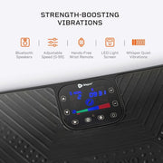 Rumblex 4D Pro Vibration Plate - Whole Body Vibration Platform Exercise Machine - Home Workout Equipment for Weight Loss