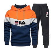 Men's Tracksuit Pants Casual Hoodies + Long Pants 2PCS Set or Print Hoodies Sport Pants Outdoor Clothes Sport Jogging Wear