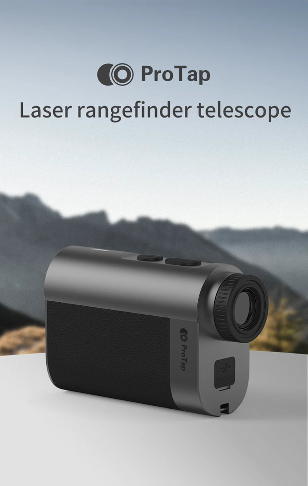 ProTap 1200y/1000m Laser Rangefinder Telescope 7x Monocular Multi-functional Distance Meter Measuring Tools Golf Hunting Travel