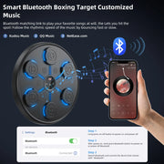 New Smart Music Boxing Machine Adult/Children Sports Fitness Boxing Trainer Home Exercise Response Training Boxing Wall Target