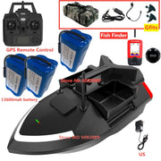 Smart 40 Points GPS Fishing Bait Boat GPS Auto Return RC Nesting Boat 2KG Loading 500M Distance Fixed Speed Cruise Bait Boat Toy