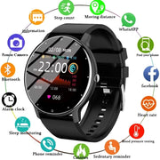 2024 New Smart Watch Men Full Touch Screen Sport Fitness Watch IP67 Waterproof Bluetooth For Android ios smartwatch Men+box