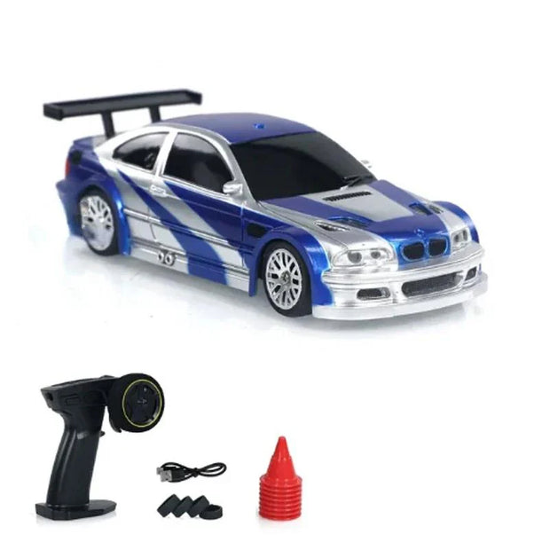 2.4G RC Drift Car 1/43 4WD Remote Control Car High Speed Four Wheel Drive Radio Controlled Mini Racing Car Model Boy Toy Gift