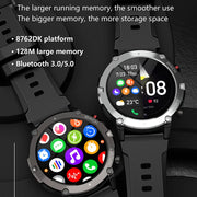 Military C21 Smart Watch Men Bluetooth Call Fitness Tracker 5ATM Waterproof Sport Wrist Smartwatch for iPhone Android Phone 2023