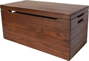 36” Wooden Storage Chest – Handmade Amish Hope Chest – Storage Trunk w/Anti-Slam Hinges – Solid Wooden Chest w/Handles