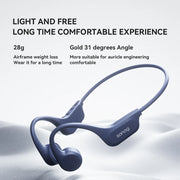 # Sanag B60 True Bone Conduction Wireless Earphone Swimming Riding Headphones 64GB Memory Offline Local MP3 Playback Earbuds