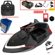 Smart 40 Points GPS Fishing Bait Boat GPS Auto Return RC Nesting Boat 2KG Loading 500M Distance Fixed Speed Cruise Bait Boat Toy