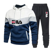 Men's Tracksuit Pants Casual Hoodies + Long Pants 2PCS Set or Print Hoodies Sport Pants Outdoor Clothes Sport Jogging Wear