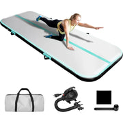 Gymnastics Tracks for Home/Training/Cheerleading/Yoga/Water Sports with 600W Electric Pump