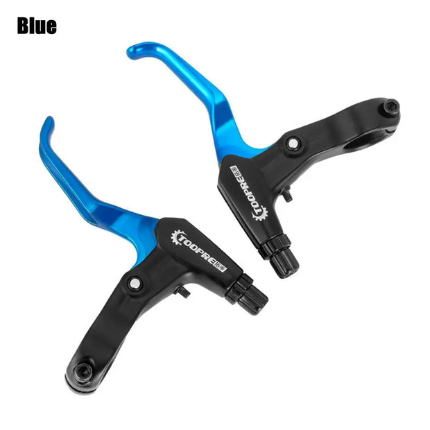 1Pair MTB Mountain Bike Cycling Brake Levers V/Disc Brake Lever Ultralight Aluminum Alloy Bicycle BMX Brake Handle