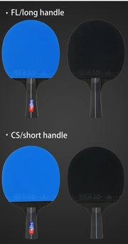 LOKI K5000 Table Tennis Racket Set 1pc/2pcs Home Entertainment Ping Pong Rackets with Blue Color Ping Pong Rubber