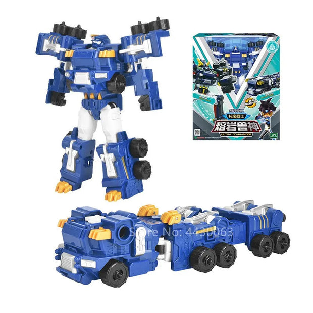 Galaxy Detectives Tobot Transformation Car to Robot Toy Korea Cartoon Brothers Anime Tobot Deformation Tank Car Toys Gift