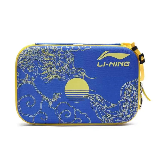 Original  Table Tennis Racket Bag Ping Pong Bat Case (Big Capacity bilayer)Hard Shell Table Tennis Racket Cover Bag