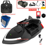 Smart 40 Points GPS Fishing Bait Boat GPS Auto Return RC Nesting Boat 2KG Loading 500M Distance Fixed Speed Cruise Bait Boat Toy