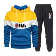 Men's Tracksuit Pants Casual Hoodies + Long Pants 2PCS Set or Print Hoodies Sport Pants Outdoor Clothes Sport Jogging Wear