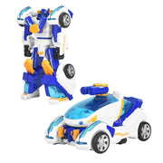 Galaxy Detectives Tobot Transformation Car to Robot Toy Korea Cartoon Brothers Anime Tobot Deformation Tank Car Toys Gift