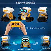 Kid's RC Wall-E Intelligent Robot Rabbit Gesture Sensing Simulation Robot Rabbit Lighting Music Remote Control Toy