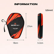 1pcs Table Tennis Racket Bags EVA Hard Shell Waterproof Dustproof Table Tennis Paddles Box Case Storage Bag