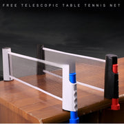 Portable Ping Pong Net Rack Anywhere Retractable Rack Replacement Quality Plastic Table Tennis Net Exercise Accessories