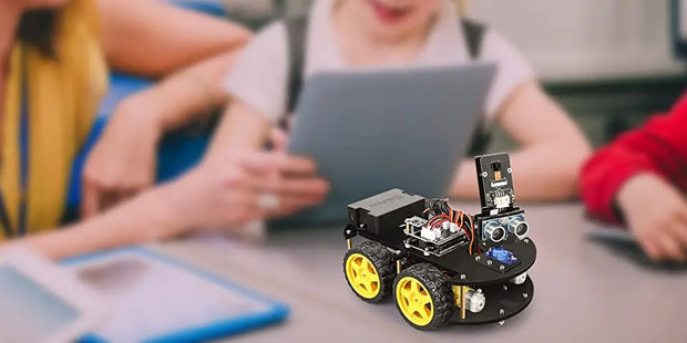 ELEGOO UNO R3 Project Smart Robot Car Kit V4, Intelligent and Educational Toy Car Robotic Kit for Arduino Learner DIY Kit