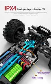 Teeggi 16101 /16102 PRO 1:16 70KM/H High Speed Drift Racing  SG116 MAX 4WD RC Car Off Road Car Monster Truck Toys For Kid Gift