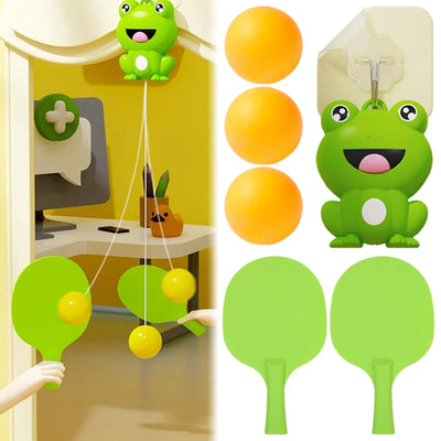 Hanging Suspended Table Tennis Trainer Visual Exercise Portable Hanging Ping Pong Ball Toy Ping Pong Ball Trainer for Kids Child