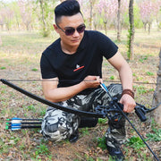 New Professional Straight Draw Bow 30-50 Lbs Powerful Hunting Archery Bow and Arrow Outdoor Hunting Shooting Outdoor Sports