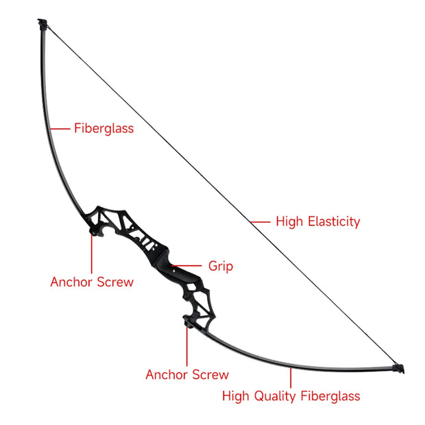 New Professional Straight Draw Bow 30-50 Lbs Powerful Hunting Archery Bow and Arrow Outdoor Hunting Shooting Outdoor Sports