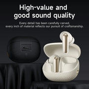 HOCO EQ23 Plus TWS Earphone Bluetooth 5.4 Noise Canceling  Headset Mic ENC HD Call Earbuds For iPhone 16 Pro Max Xiaomi Huawei