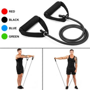 Resistance Bands with Handles Gym Weights Yoga Pull Rope Elastic Fitness Exercise Straps Band for Home Workout Strength Training