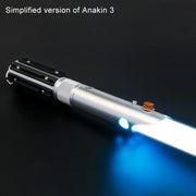 Anakin Lightsaber Proffie 2.2 Soundboard Smooth Swing Metal Handle With LED Strip Blade SD Card Skywalker Replica Cosplay Toys